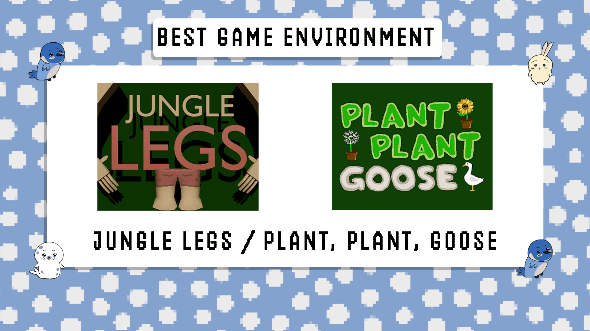 Best Game Environment